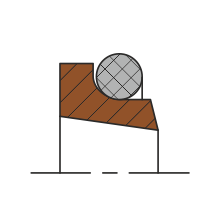 Грязесъёмник QW25-F (A25-F)