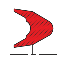 Уплотнение поршня QS04-P (K24-P)
