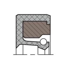 Роторное уплотнение вала RS02-R (R02-R)