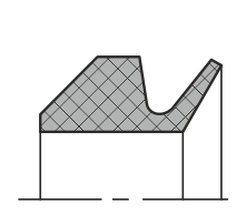 Роторное уплотнение вала RS07-R (R07-R)