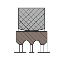 Роторное уплотнение вала RS09-FS (R09-FS)