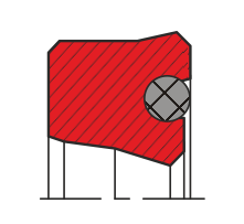 Уплотнение штока QR03-P (S03-P)