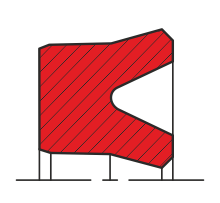 Манжета гидравлическая S06-P (QS01-P)