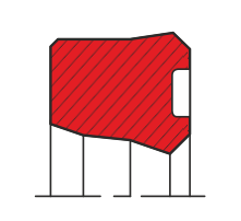 Уплотнение штока QR08-PE (S08-PE)