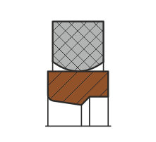 Уплотнение штока QR09-ES (S09-ES)