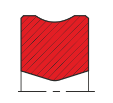 Уплотнение штока QR35-P (S35-P)
